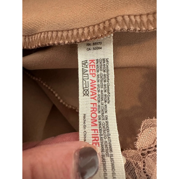 Intimately Free People Better Not Cami Brown Medium Lace Stretch Coquette Fairy - Picture 6 of 7